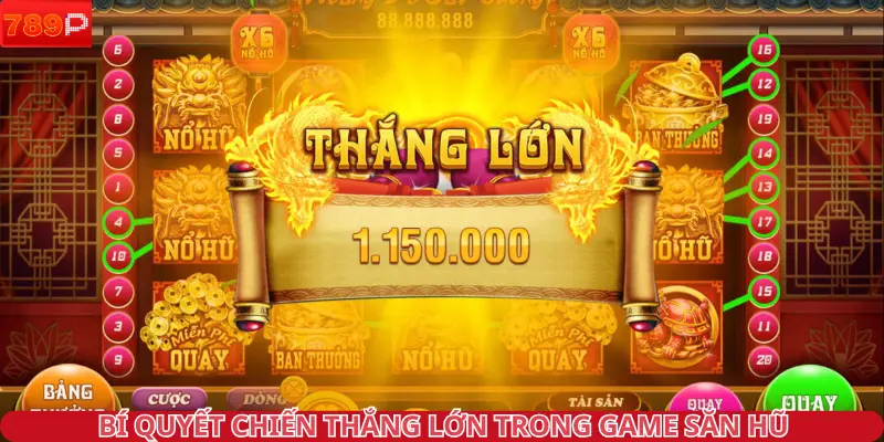 Bí quyết chiến thắng lớn trong game săn hũ