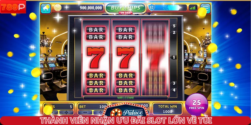 Thành viên nhận ưu đãi slot lớn về túi