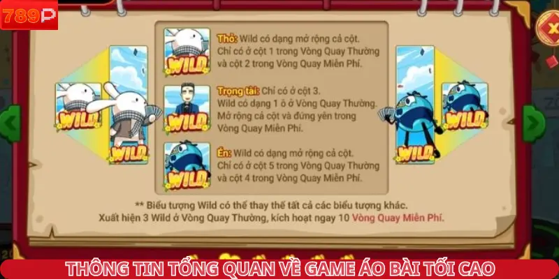 Thông tin tổng quan về game Áo Bài Tối Cao